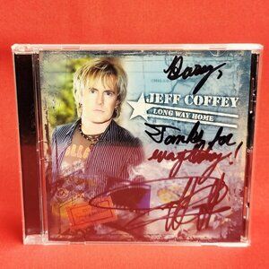 Jeff Coffey Long Way Home CD Signed 2007